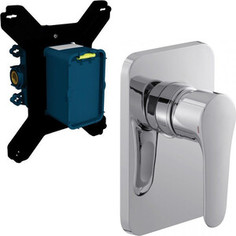 Смеситель для душа Jacob Delafon July встраиваемый, с механизмом, хром (E98702-CP, 98699D-NF)