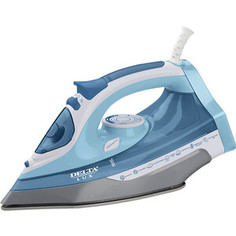 Утюг Delta DL-712 белый с серо-голубым