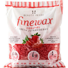 Воск для депиляции пленочный FineWax Beauty Image B0650 клубника