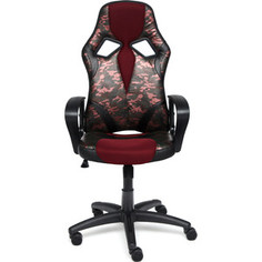 Кресло TetChair Runner military кож/зам/ткань розовый