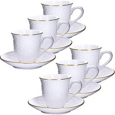 Кофейный набор 12 предметов Loraine (26822)