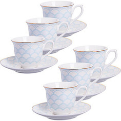 Кофейный набор 12 предметов Loraine (26436)