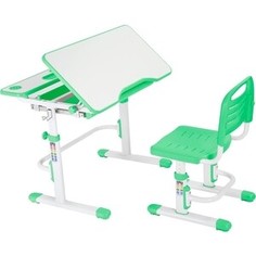 Комплект парта + стул трансформеры FunDesk Botero green Cubby