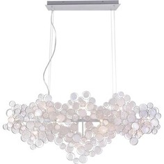 Светильник Crystal Lux Подвесной Deseo SP15 L1400 Silver