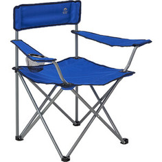 Кресло складное Jungle Camp Raptor Blue, кемпинговое, 50х50х80см