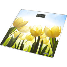 Весы напольные Lumme LU-1329 тюльпаны