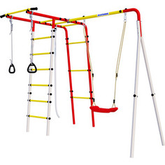 Детский спортивный комплекс Romana Лесная поляна 3 + ПЛАСТИКОВЫЕ качели R 103.26.05