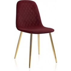 Стул на металлокаркасе Woodville Dabl wine red