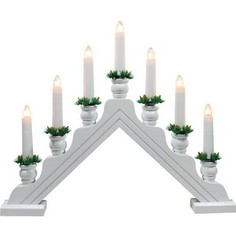 Фигурка Uniel Новогодняя горка 34х39 см (UL-00007389) UDL-L7301-007/SWA/WW White Bridge