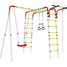 Детский спортивный комплекс Romana Весёлая лужайка-2 + ПЛАСТИКОВЫЕ качели R 103.25.04