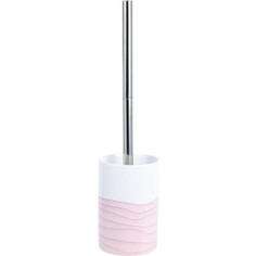 Ершик для туалета Fixsen Agat белый, розовый (FX-220-5)