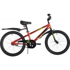 Велосипед NOVATRACK 20 JUSTER сталь красный one size