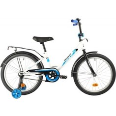 Велосипед NOVATRACK 20 FOREST сталь белый one size