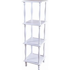 Мебелик Этажерка П 8 белый