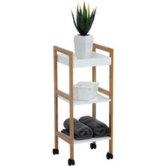 Этажерка на колесах Axentia 3-х ярусный 72,5 см (133091)