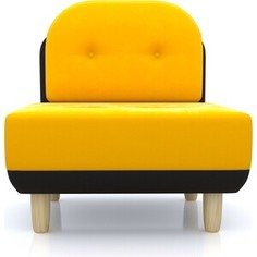 Anderson Кресло Торли желтый вельвет