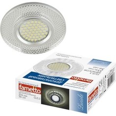 Светильник Fametto Встраиваемый Luciole DLS-L154 GU5.3 GLASSY/CLEAR 3D