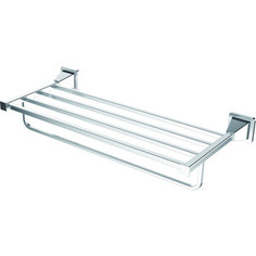 Полка для полотенец Kaiser Moderne с держателем, хром (KH-1039)