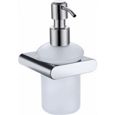 Дозатор для жидкого мыла Kaiser настенный, хром/стекло (KH-2710)