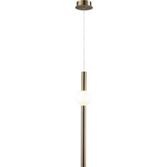 Светильник Lumien Hall Подвесной светодиодный Greniya LH8023/1PA-GD-WT
