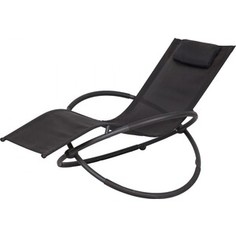 Лежак-качалка Garden story Концепт черный