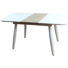 Стол обеденный Stool Group Чикаго раскладной белый DT-964S-W-120
