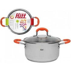 Кастрюля Hitt Colorfest 3,1л сочный гранат (HCF-RC20)