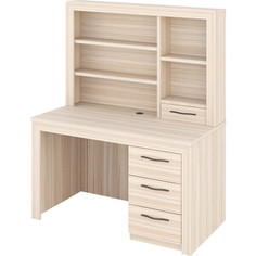 Стол с надстройкой МЭРДЭС СтЯ130+НСт130Я КК карамель/карамель Merdes