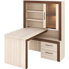 Стол угловой МЭРДЭС СтУ-140 КШ ПРАВ карамель/шамони Merdes