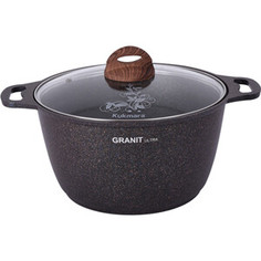 Кастрюля Kukmara 6,0л Granit ultra blue (кгг62а)