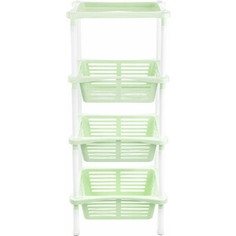 Этажерка Berossi Mommy love 4-х секционная (чайное дерево) (АС 49562000)