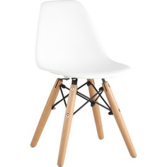 Стул Stool Group Eames small деревянные ножки 8056S white