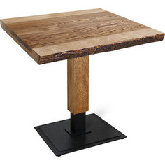 Стол Sheffilton SHT-TU22/TT10 ДУБ/слэб натуральное дерево/металл