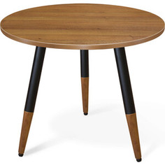 Стол Sheffilton SHT-TU12/80 ЛДСП черный/темный орех/орех