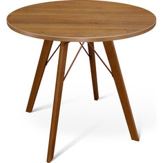 Стол Sheffilton SHT-TU9/80 ЛДСП темный орех/орех