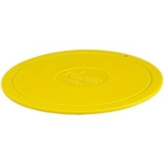 Коврик круглый силиконовый Lodge 18,2 см желтый (AS7DT22)