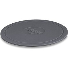 Коврик круглый силиконовый Lodge 18,4 см серый (AS7DT06)