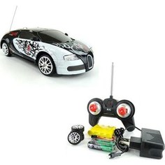 Радиоуправляемая машинка для дрифта 1Toy Bugatti Veyron 4WD масштаб 1-24 (666 217)