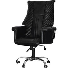Офисное массажное кресло EGO President EG1005 антрацит ЭГО