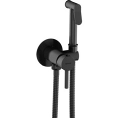 Смеситель для душа Damixa Option встраиваемый, с гигиенической лейкой, черный матовый (217000000)