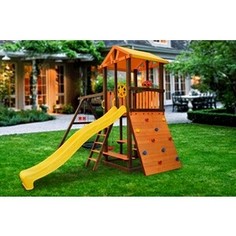 Детский спортивный комплекс PERFETTO SPORT Bari-5 + качели Паутина