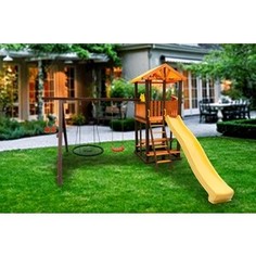 Детский спортивный комплекс PERFETTO SPORT Bari-3 + качели Паутина