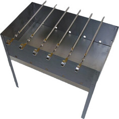 Мангал сборный Garden story Стандарт с шампурами в коробке 50x30