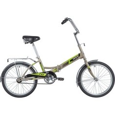Велосипед NOVATRACK 20 TG30 складной серый