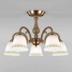 Люстра Eurosvet Потолочная Campina 60107/5 античная бронза