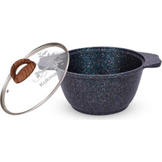 Кастрюля Kukmara 1,0л Granit ultra blue (кгг12а)