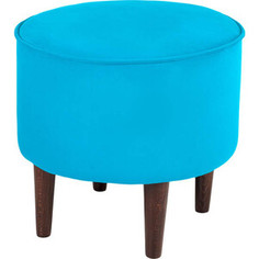 Пуф Мебельстория Рона-2Т бирюзовый велюр