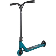 Трюковый самокат NOVATRACK REPLAY 110 PRO PL, PU колеса 110 мм, черно-синий