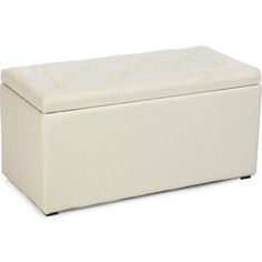 Пуф Мебельстория Тони-3 бежевый к/з