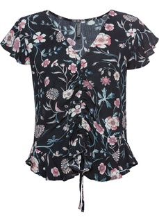 Блузка с цветочным принтом Bonprix